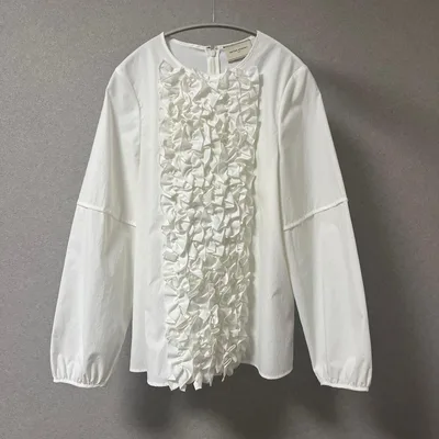 UNITED ARROWS リッチフリル ブラウス