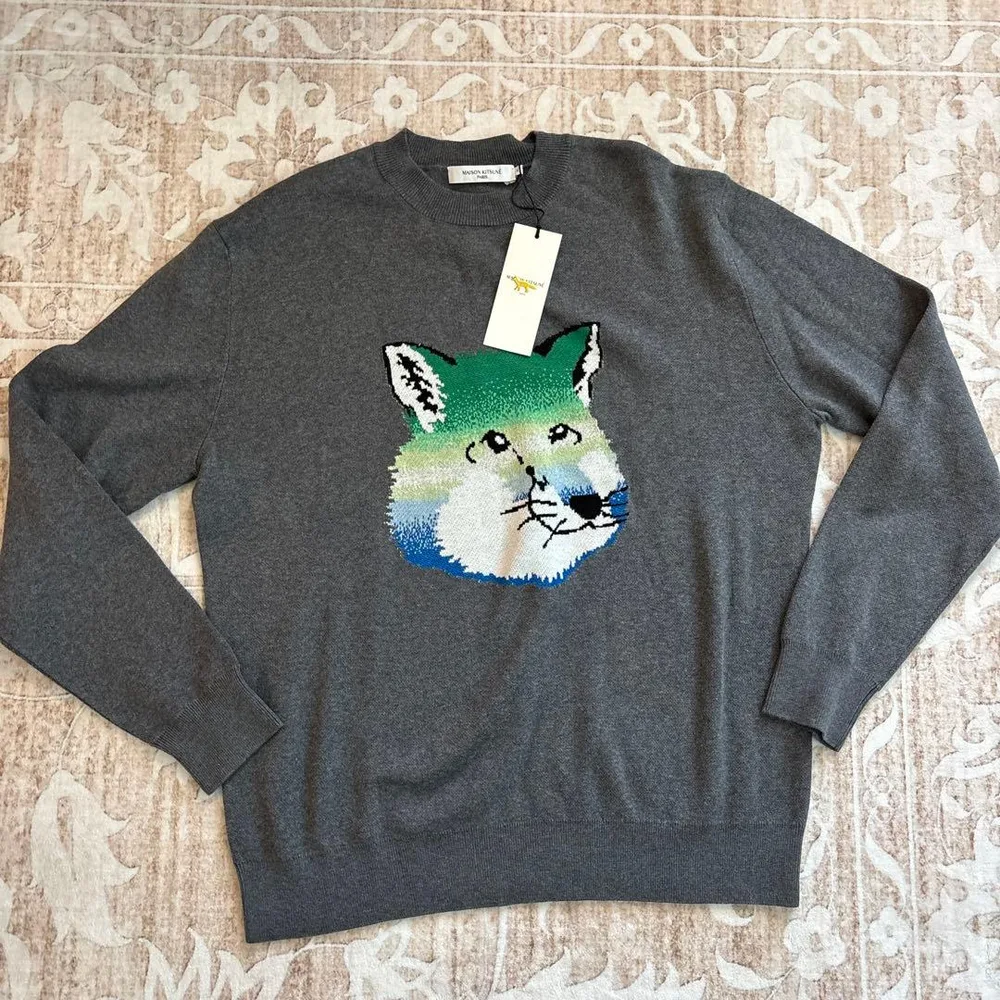 MAISON KITSUNÉ メゾンキツネフォックスヘッド ニット セーター M