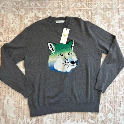 MAISON KITSUNÉ メゾンキツネフォックスヘッド ニット セーター M