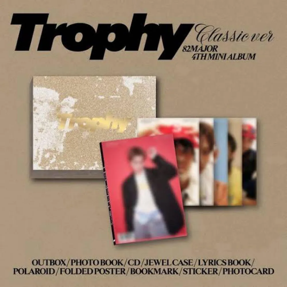 82MAJOR 4th Mini Album Trophy Classic
