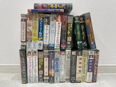 ภาพยนตร์/เพลง/เวที เทปวิดีโอ VHS ขายจำนวนมาก