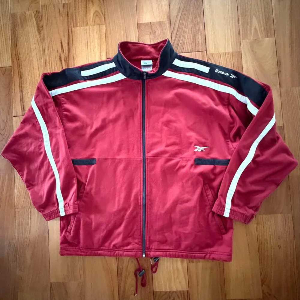 Reebok トラックジャケット レッド