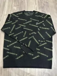 St ANDREWS ゴルフウェア セーター ブラック L