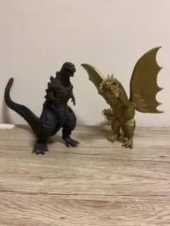ゴジラ キングギドラ ソフビセット