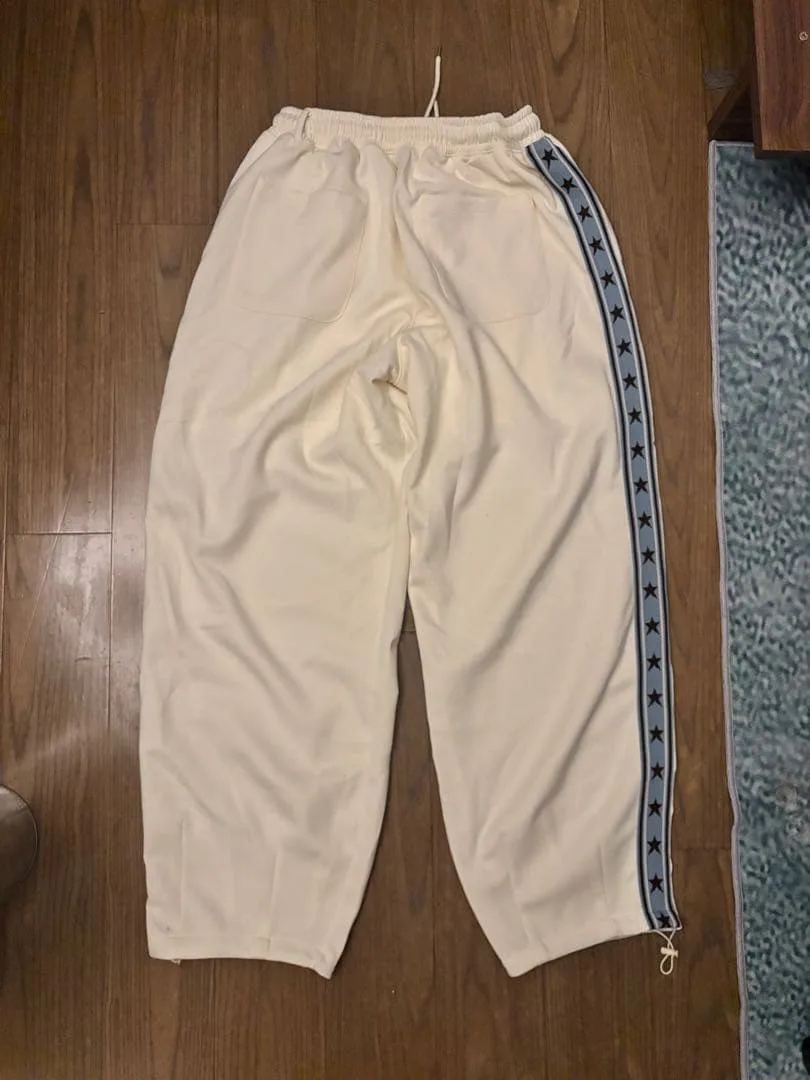 WAIKEI スターパッチ サイドライン スウェットパンツ