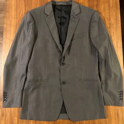 Calvin Klein テーラードジャケット グレー 38サイズ