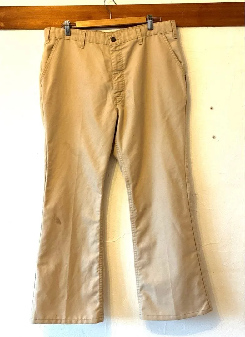 希少ビッグサイズ 70s Levi's フレアパンツ USA talon