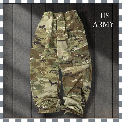7305/US ARMY US Army Real Multicam Cargo Pants เข่าคู่ M/R