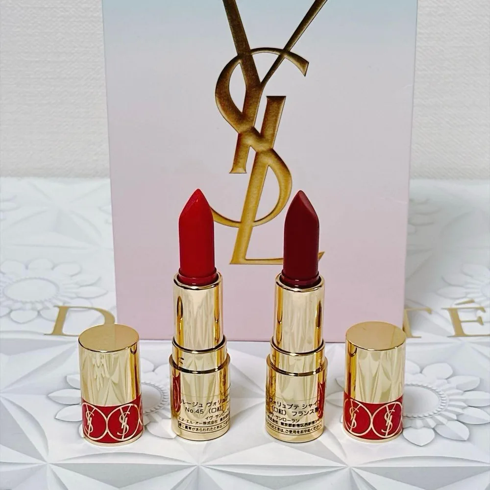 ♥YSL♥ルージュ ヴォリュプテ シャイン ミニリップ 2本セット