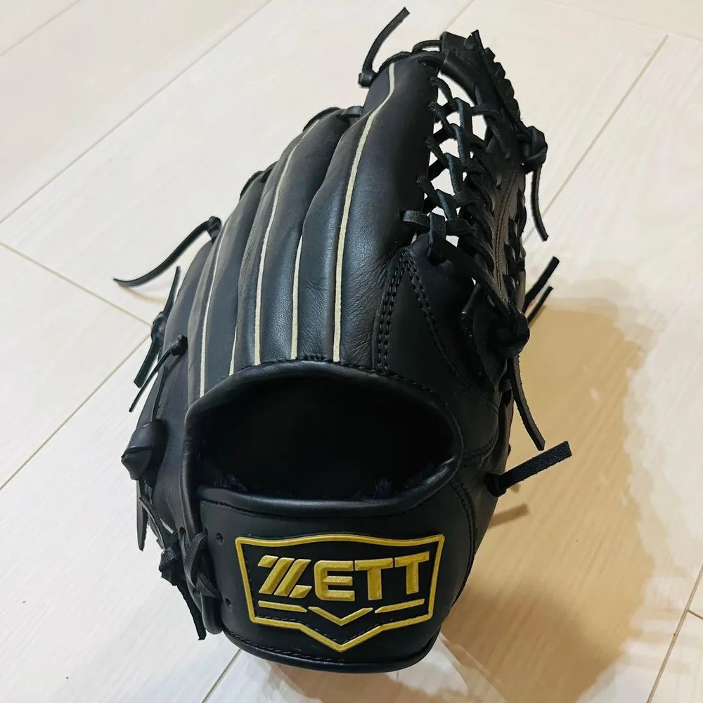 【極美品】ZETT ゼット 野球 グローブ LIGHTEX BSGB3910 黒
