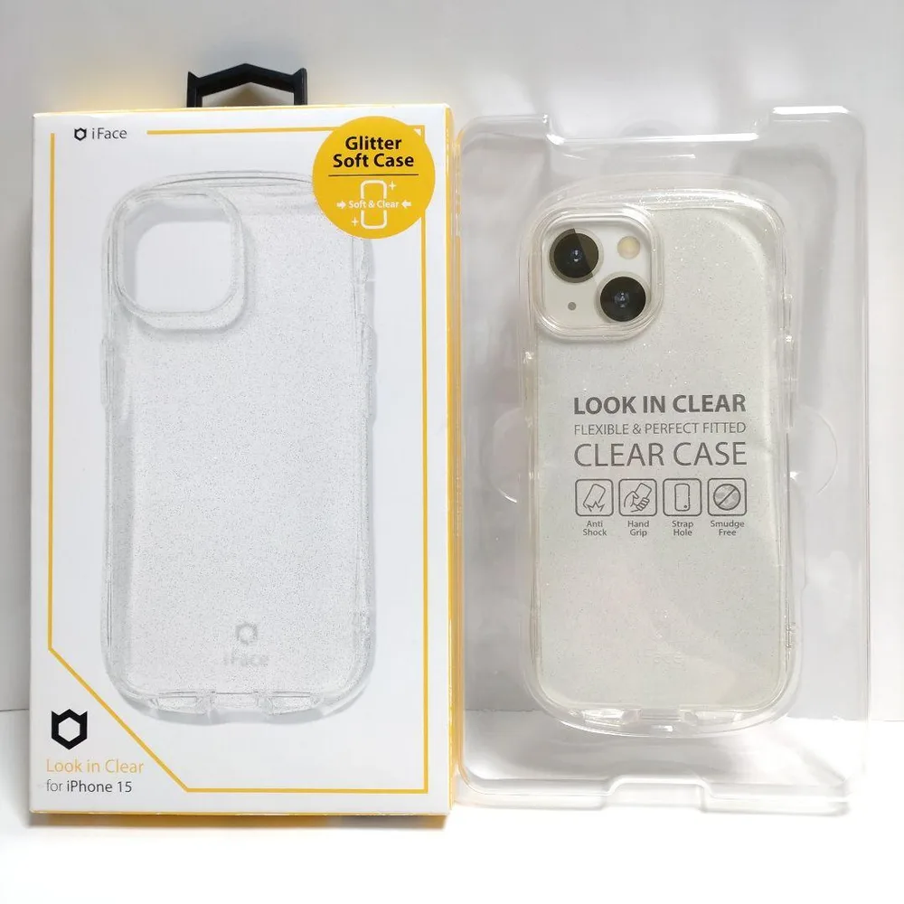 ✦ iFace iPhone15 Look in Clear クリアケース ✦