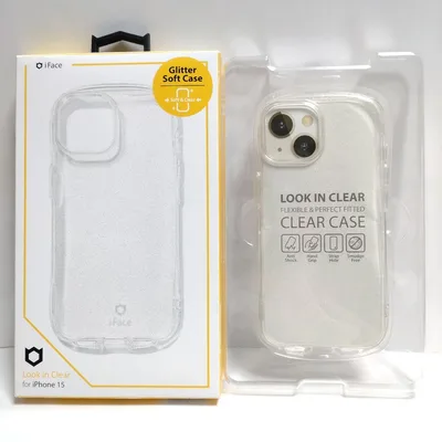 ✦ iFace iPhone15 Look in Clear クリアケース ✦
