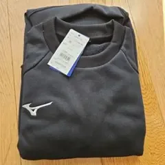 ミズノ トレーニングウェア スウェットシャツ ブラック XL