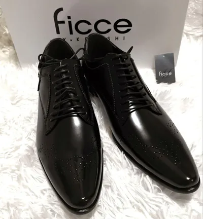 ficce メンズ ビジネスシューズ ブラック 26cm 新品 未使用