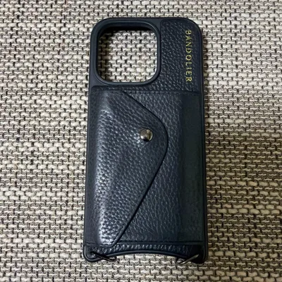 BANDOLIER iPhone16proケース ブラック