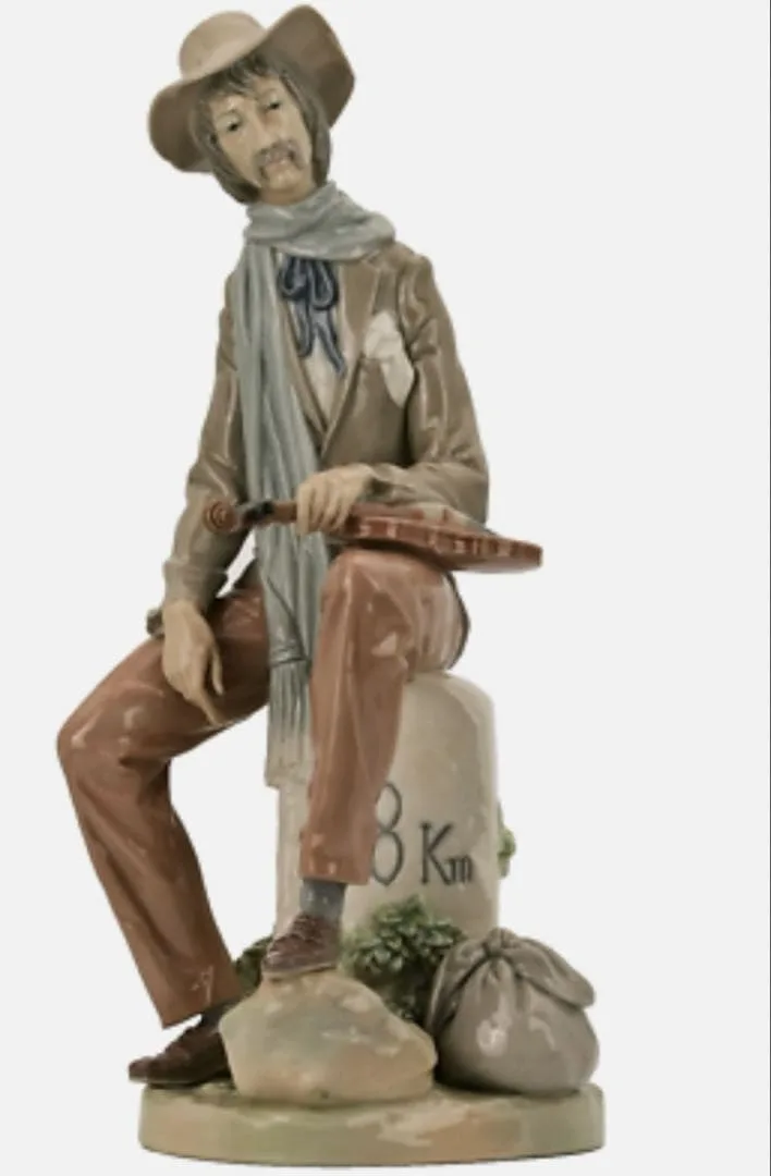LLADRO オリジナル ヴィンテージ アーティスト サイン入り バイオリ