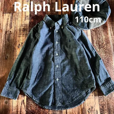 Ralph Lauren 長袖シャツ 110cm ボタンダウン