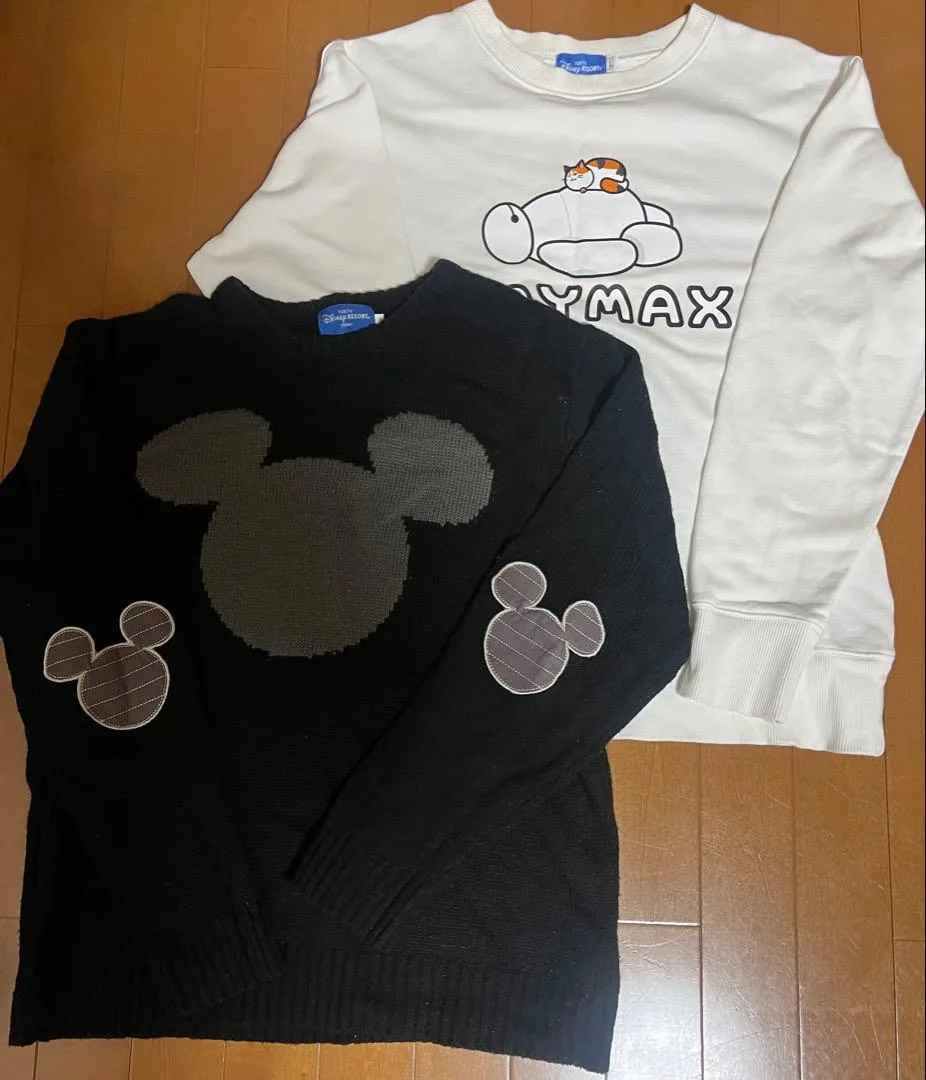 ベイマックス パーカー&ミッキー セーター Lサイズ Disney