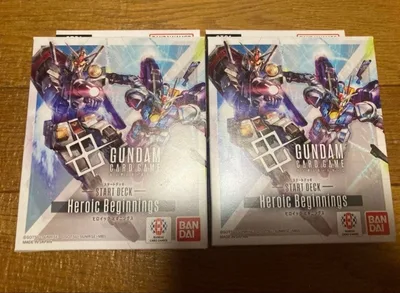 ガンダムカードゲーム スタートデッキHeroicBeginnings 2個セット