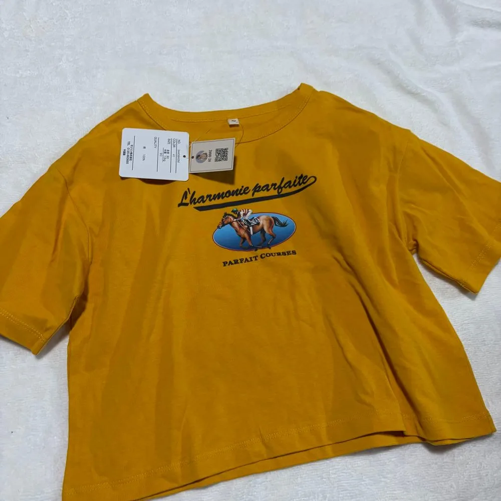 新品 競馬柄 Tシャツ 90cm