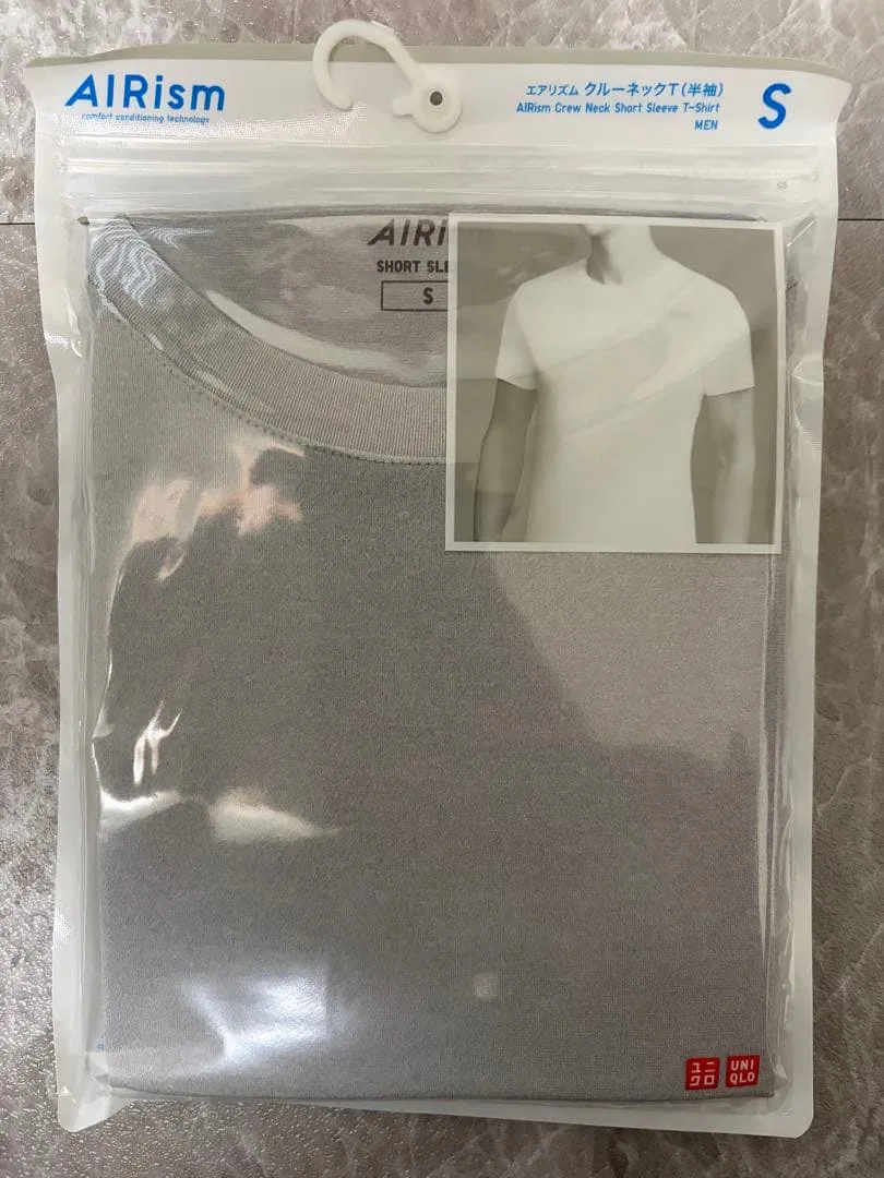 ユニクロ / エアリズム / クルーネックT / 半袖 / S / 新品