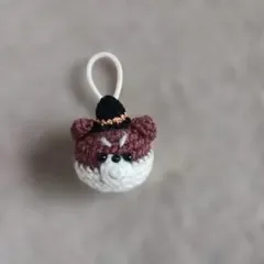 柴犬 あみぐるみ ハロウィン ヘアゴム