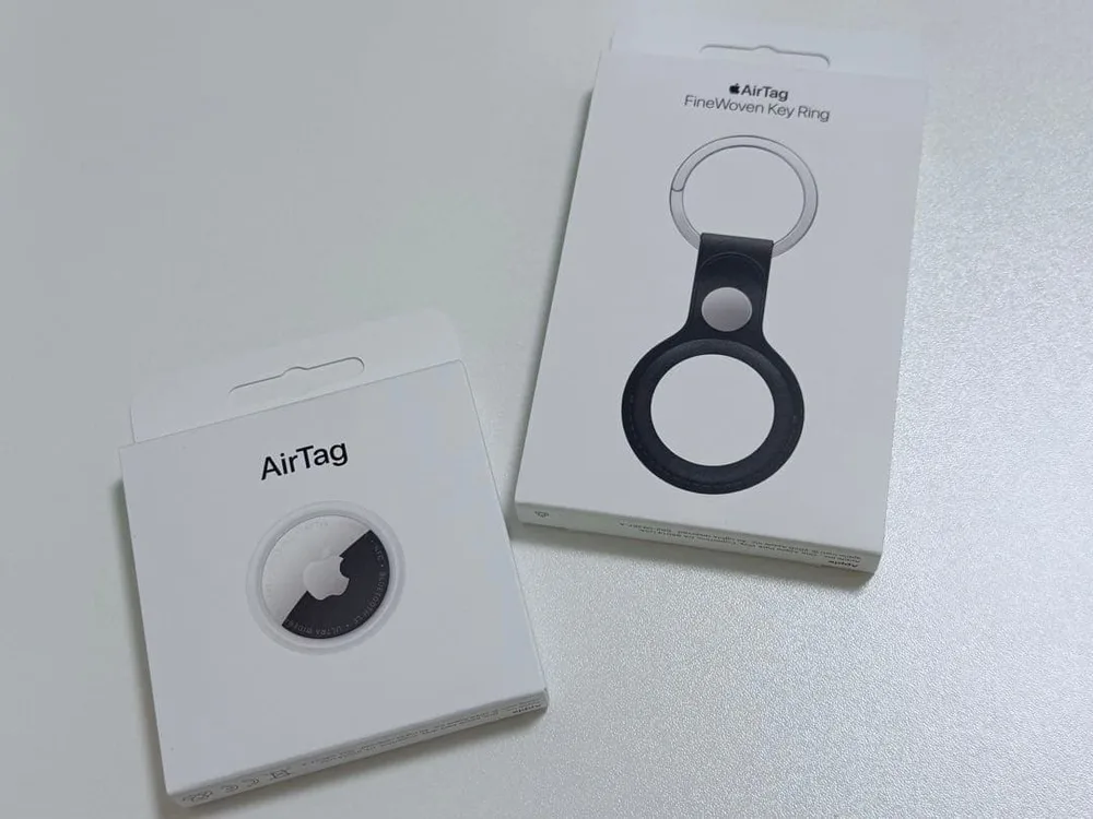 【純正Apple】AirTag 第二世代【未開封】キーリングセット