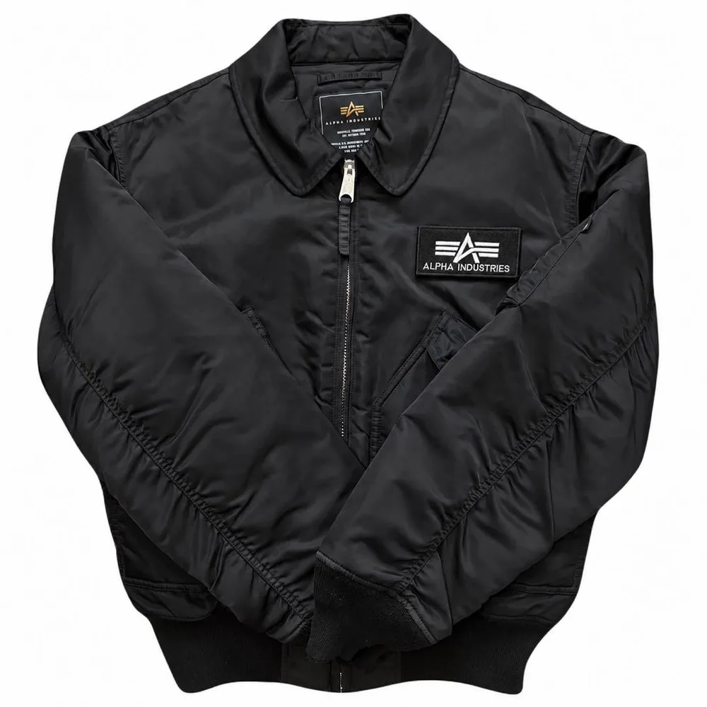 ALPHA INDUSTRIES CWU-45/P フライトジャケット ブラック