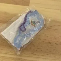 琵琶湖キーホルダー 箱館山 虹 水色