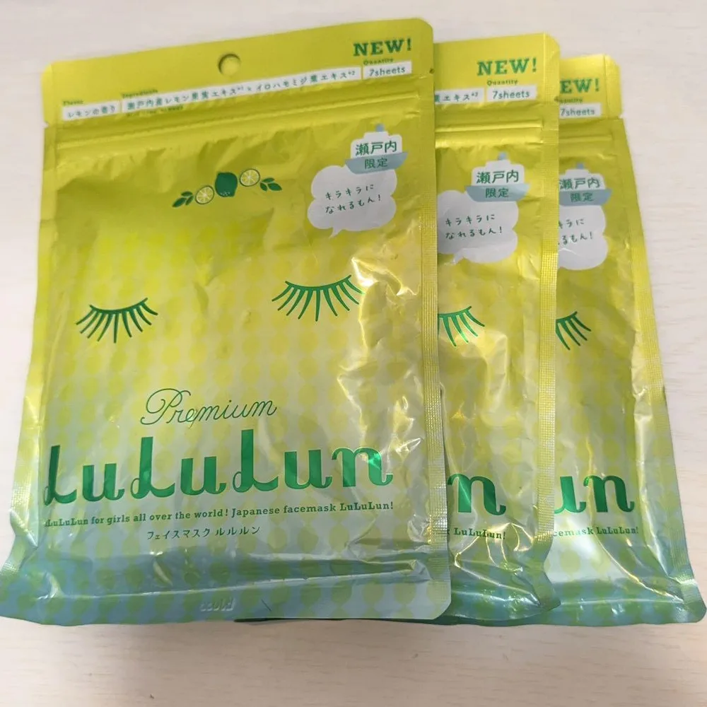 LuLuLun 瀬戸内限定フェイスマスク 7枚×3個セット
