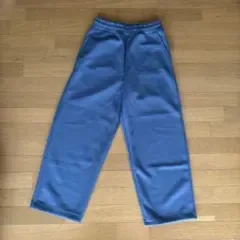 スウェットワイドパンツ S ユニクロC ブルー スウェット 未使用