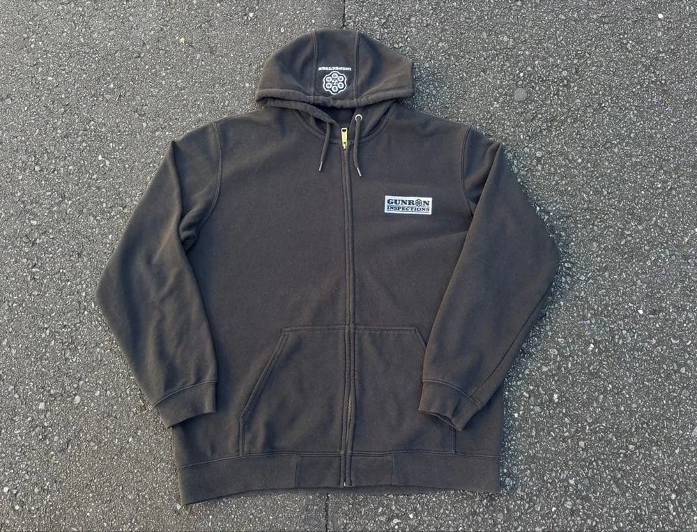 メキシコ製 Carhartt ジップアップパーカー ブラック