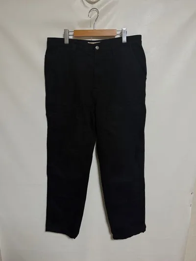 【未使用に近い】STUSSY WORKGEAR ペインターパンツ ブラック 34