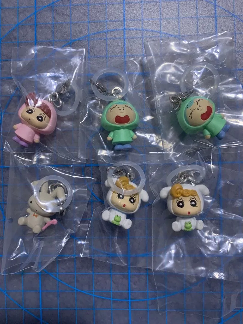 クレヨンしんちゃん めじるしアクセサリー 6個セット