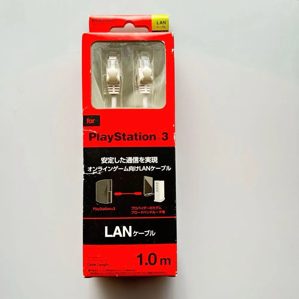 ELECOM LANケーブル 1m 型番: LD-GM/WH1