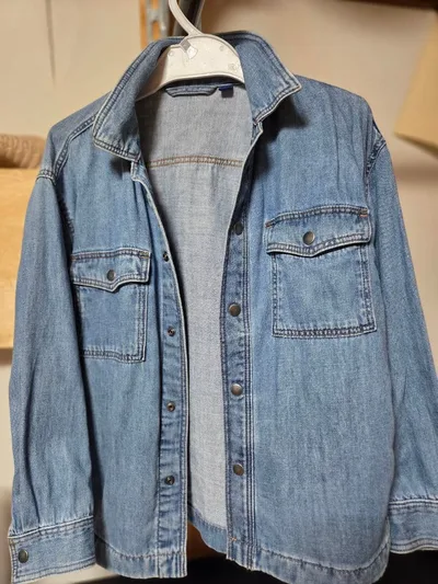 中古 ユニクロキッズ デニムジャケット Gジャン130㎝