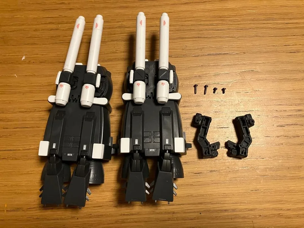 MG Ex-Sガンダム バックパック ブースターパック ver.1.5