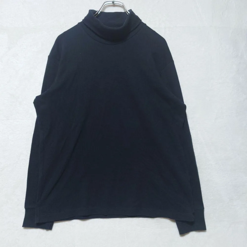 ユニクロ MEN ソフトタッチ タートルネック T 長袖 M