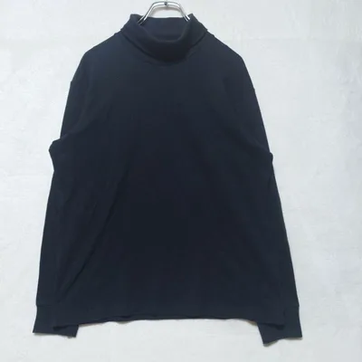 ユニクロ MEN ソフトタッチ タートルネック T 長袖 M