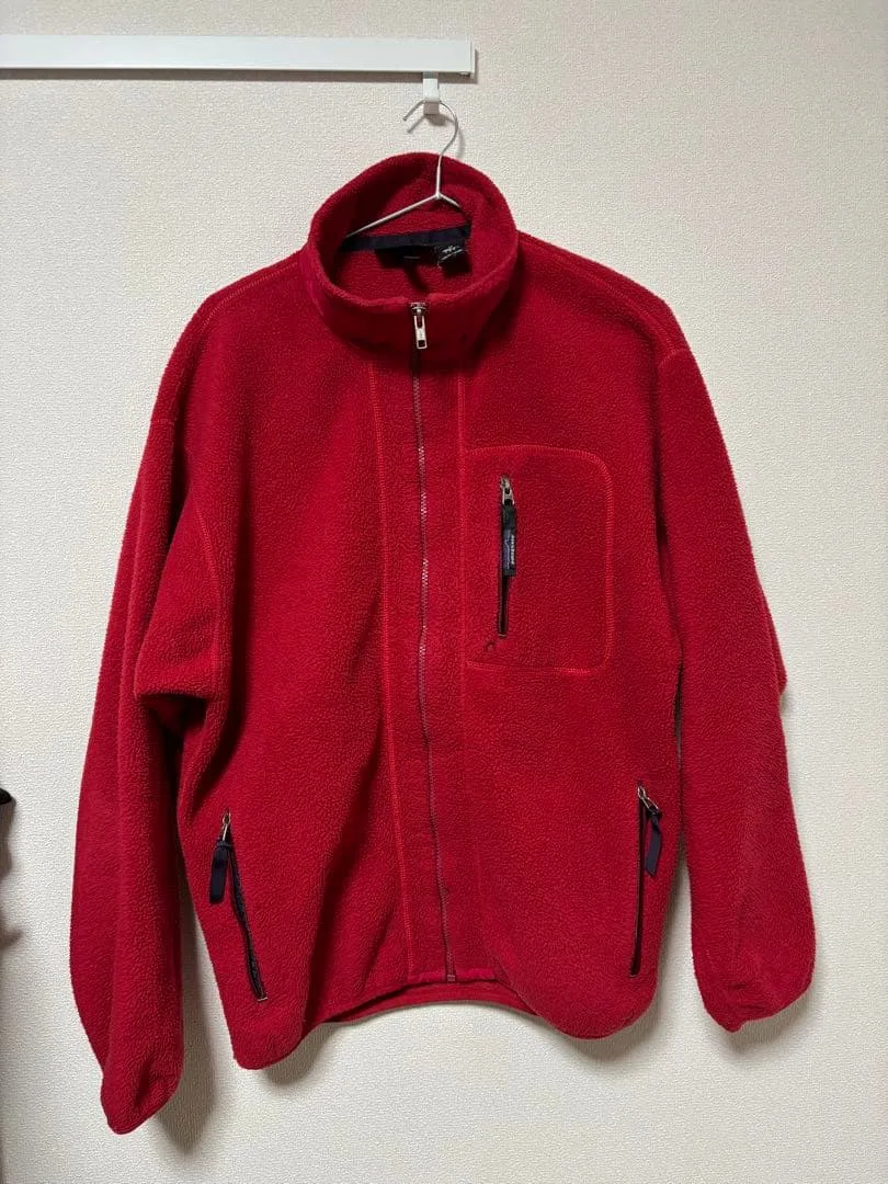 Patagonia シンチラ フリースジャケット レッド M 古着 USA製 赤