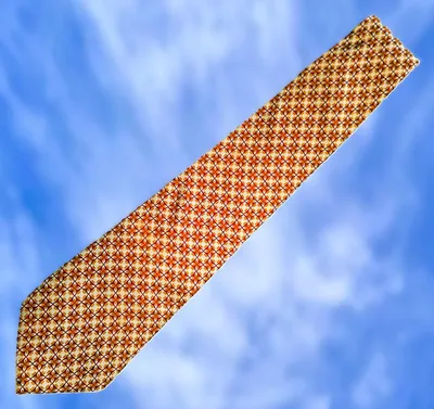 日本製 ネクタイ シルク100%⭐️クリーニング済み, 美品⭐️