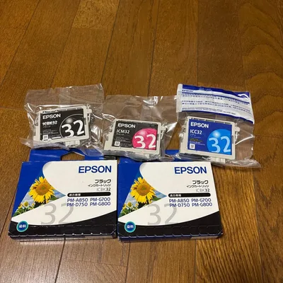EPSON インクカートリッジ ICBK32 ブラック 2個他
