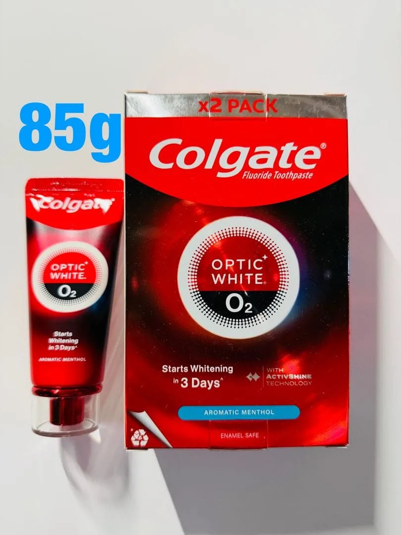 colgate optic white 85g 歯磨き粉