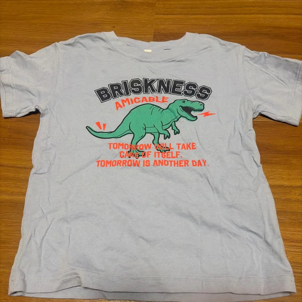 キッズ 半袖Tシャツ 恐竜柄