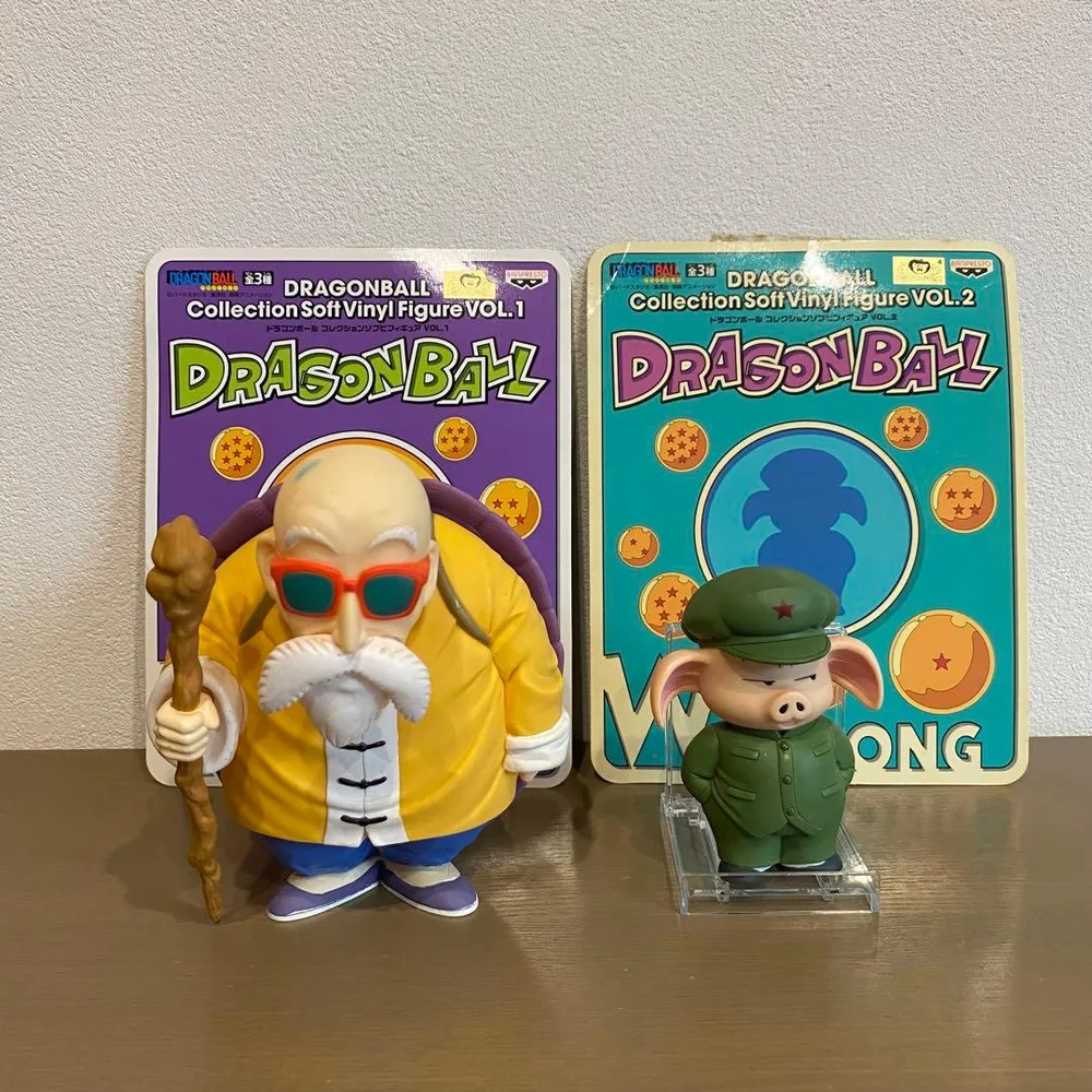 【状態B】ドラゴンボール コレクションソフビフィギュア亀仙人 ウーロン2体セット
