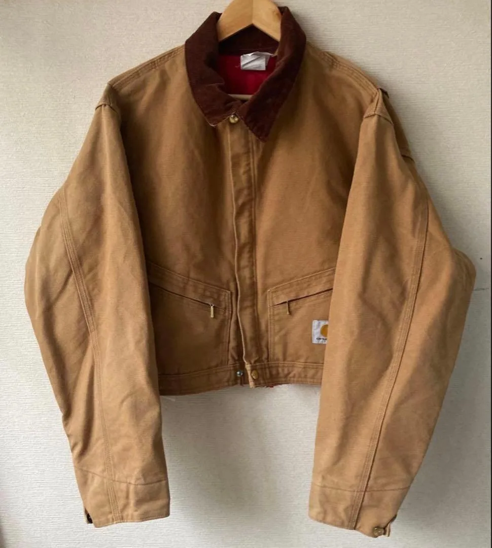 Carhartt X01 BRN ダックジャケット 48リメイク