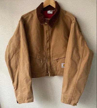 Carhartt X01 BRN ダックジャケット 48リメイク
