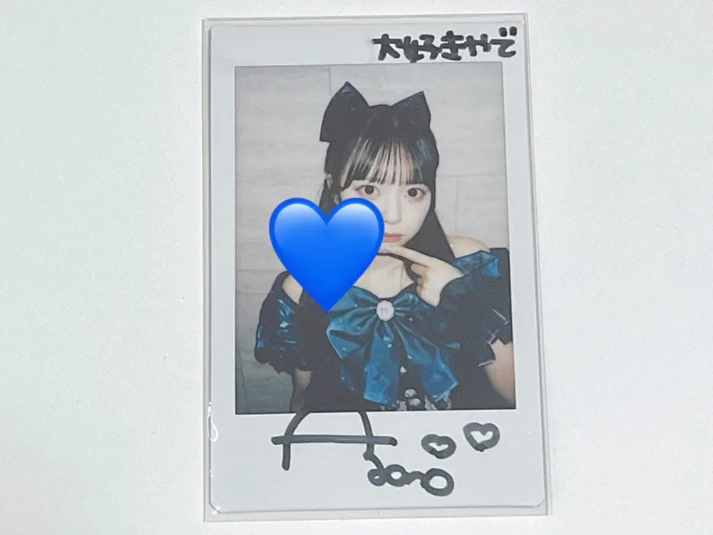 増田彩乃 チェキ サイン 生誕 オン特