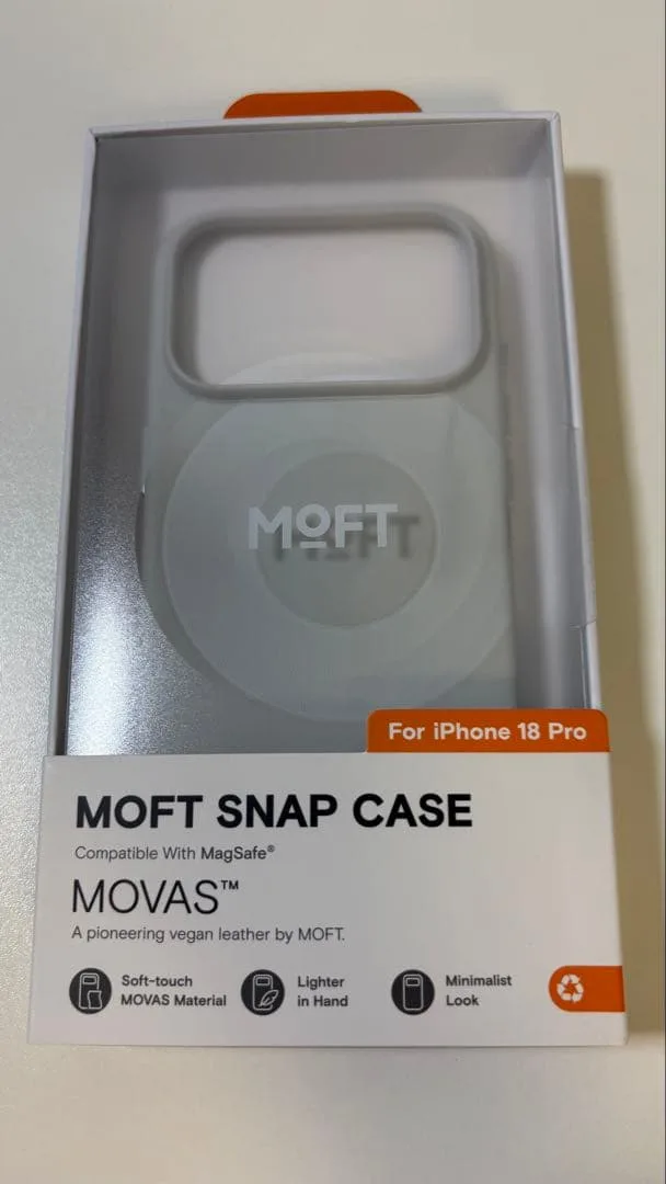 MOFT iPhone 18 Pro MagSafeケース ミスティグレー