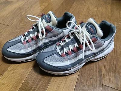 NIKE AIR MAX 95 スニーカー グレー ピンク 25.5cm